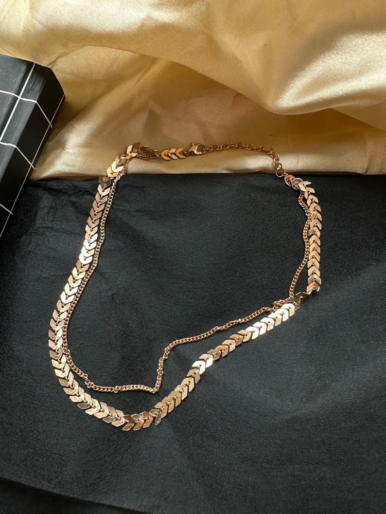 Layered Gold Necklace