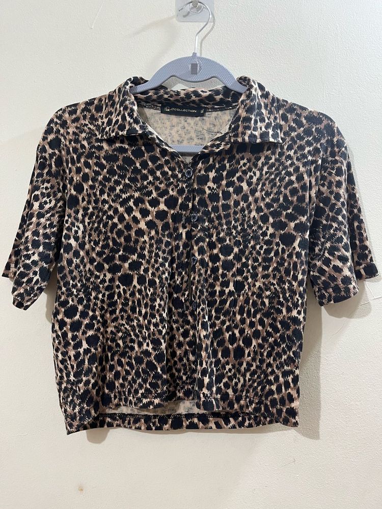 Animal Print Top