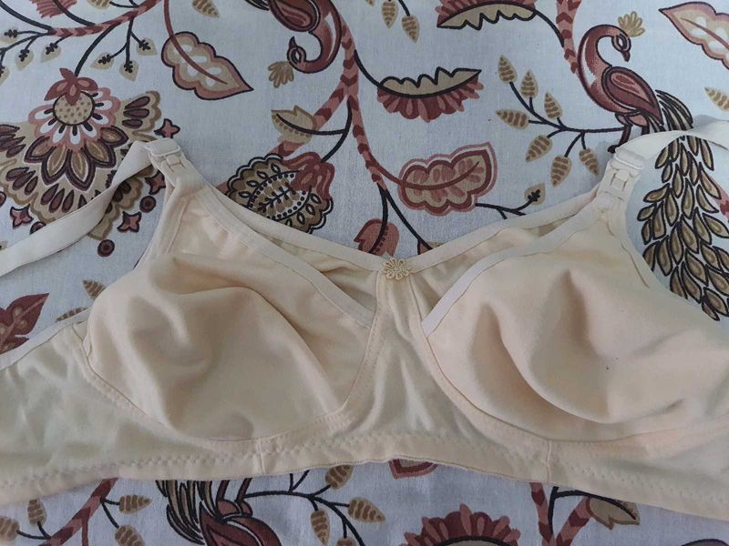 Comfortable Beige Bra