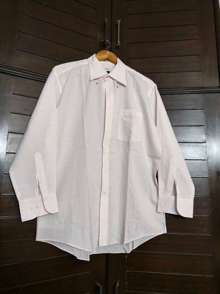 ChoyaShirt Men Pink Regular Fit Formal Shirt