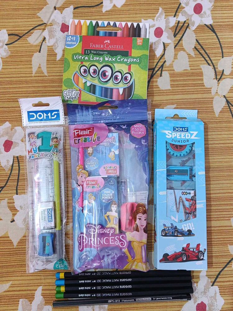 Kids Stationary/Art Set- 5 different packs