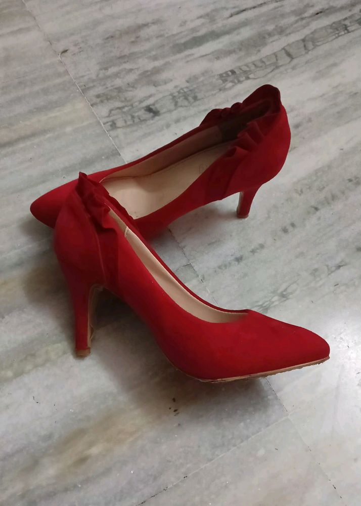 Red Festive Heels.