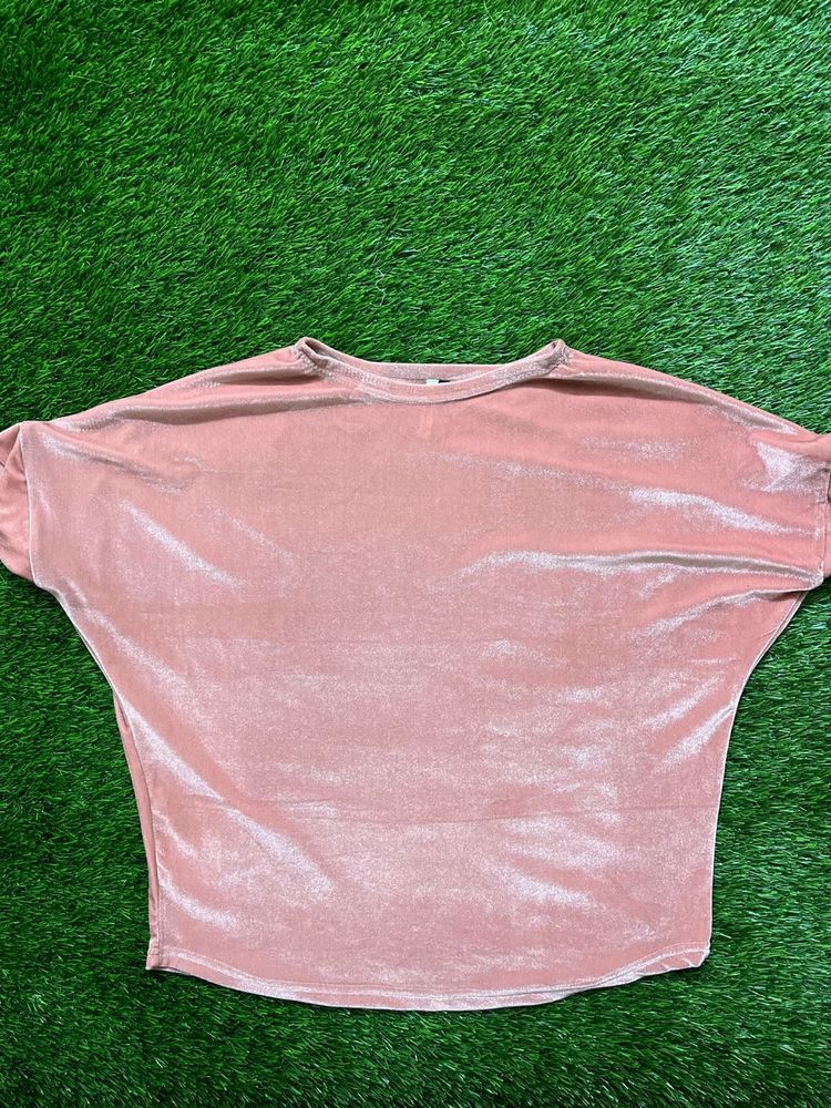 Pink Shimmery Top