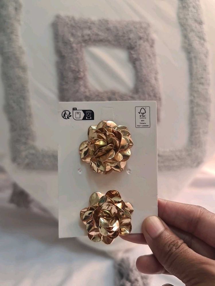 Rose Gold Earrings