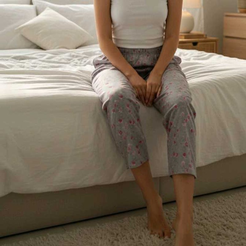 Women Nightsuit Pyjama Bottom L Nightdress