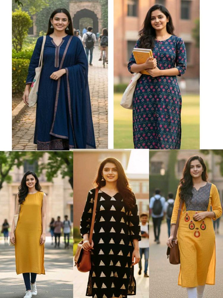 Kurti 5 Set Bundle