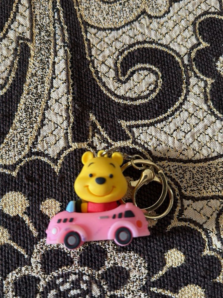 Winnie the Pooh &amp; Mario Keychain