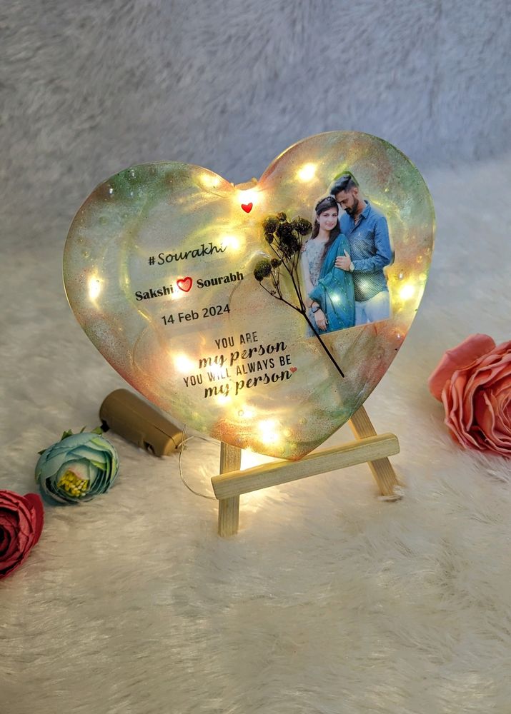 Resin Frame 6inch Heart Shape