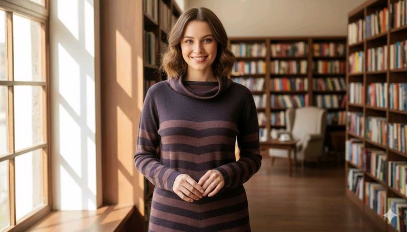 🆕🖤 BRAND NEW Striped Knit Sweater Top🖤🆕