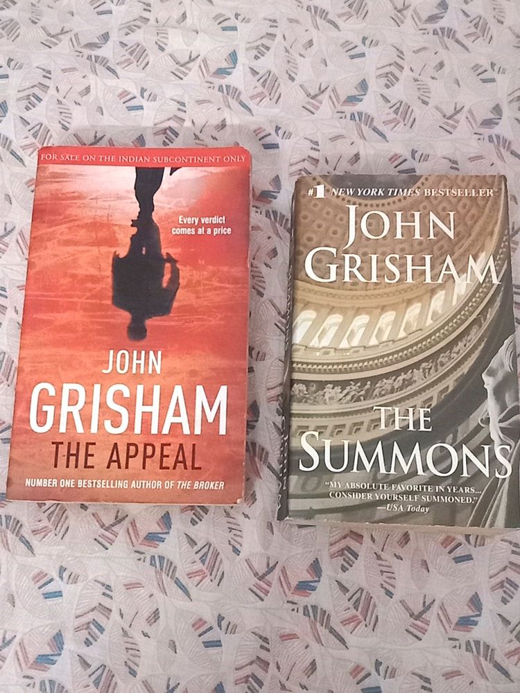 2 Books John Grisham