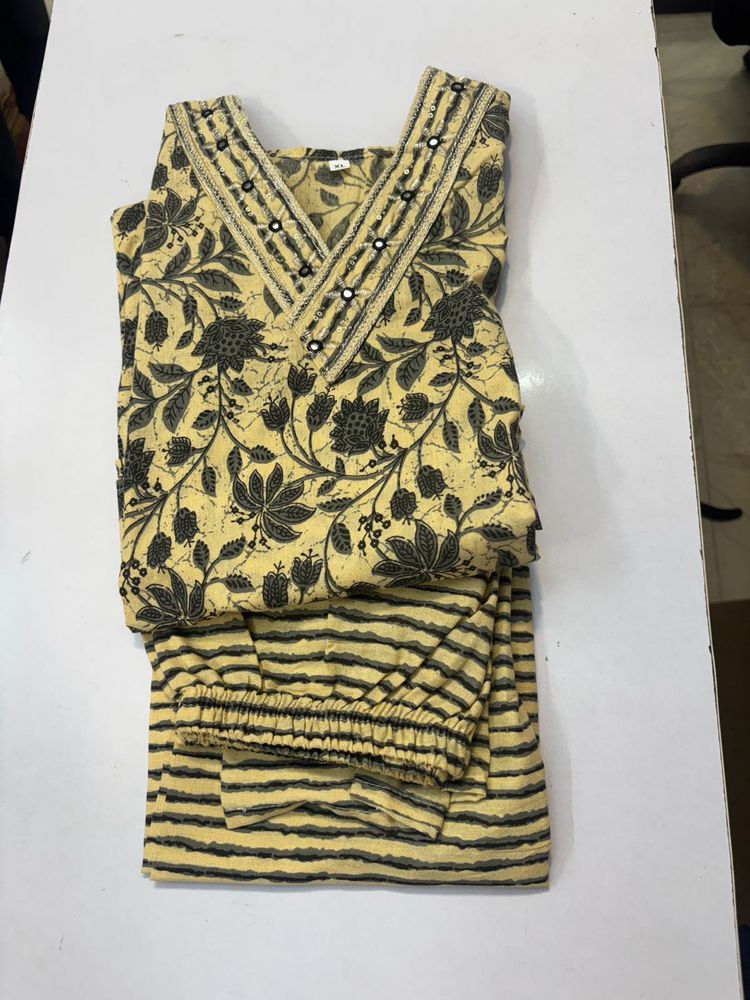 Floral Print Kurta Set