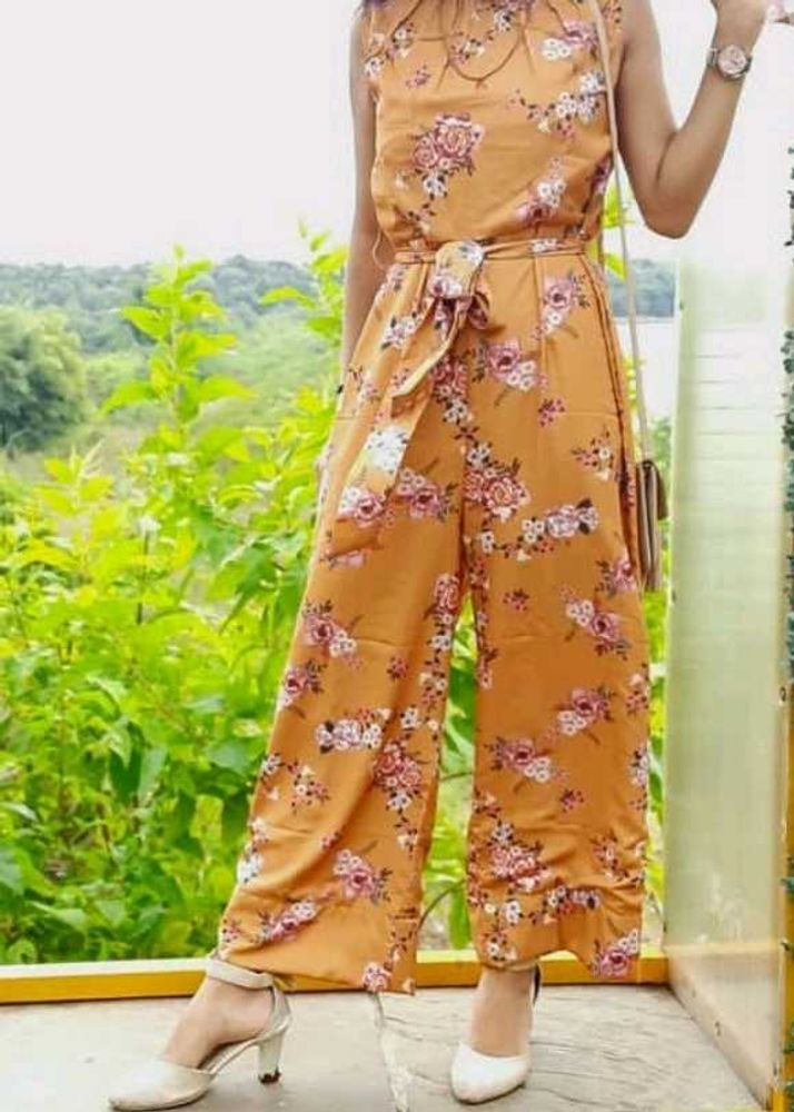 FabAlley Floral Jumpsuit