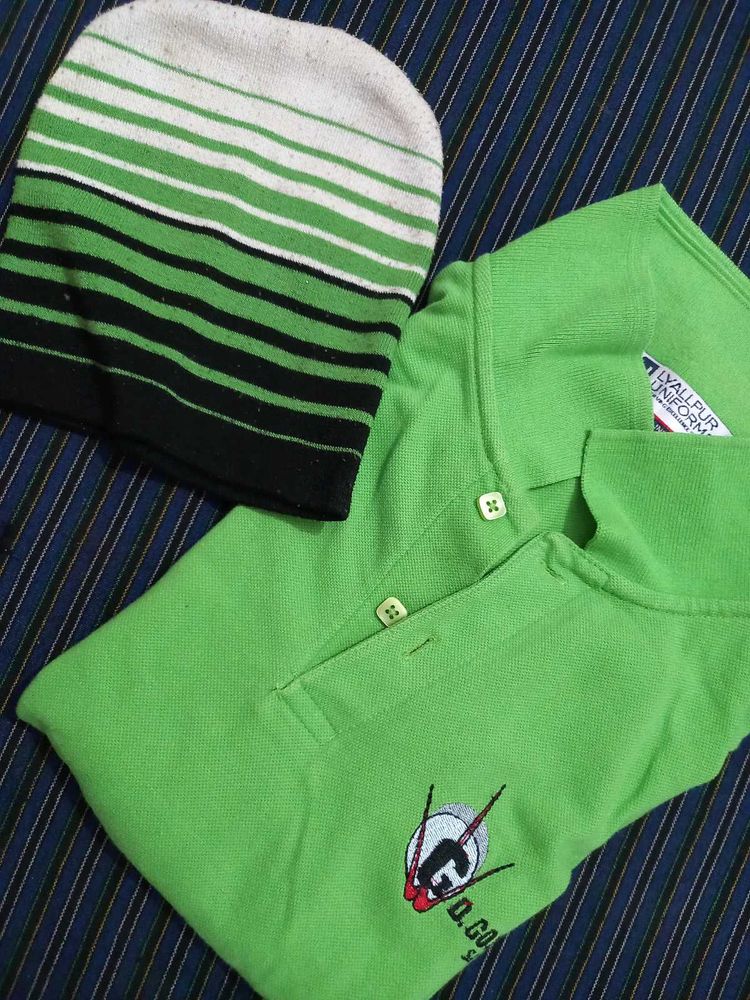 T-shirt With Cap