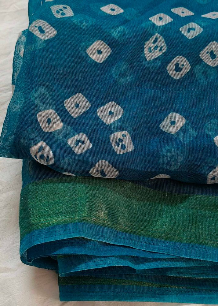 Blue Saree