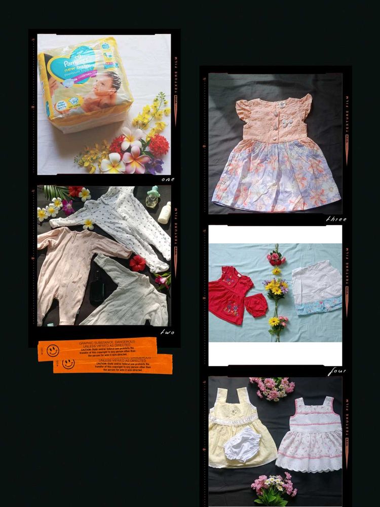 Girls Clothing sleep suit 3, cute baby dress 5,Pam