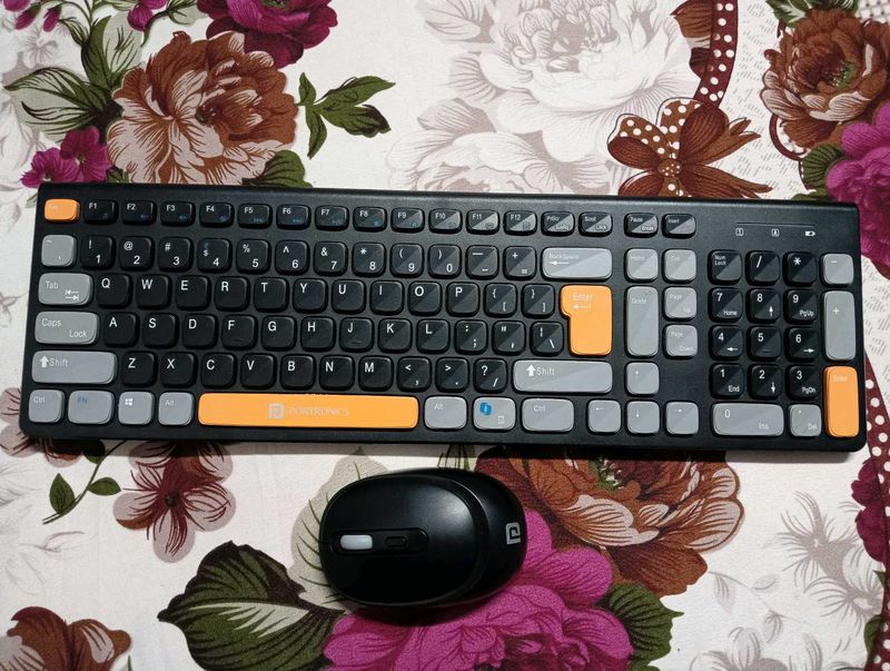 Wireless Keyboard and Mouse Combo