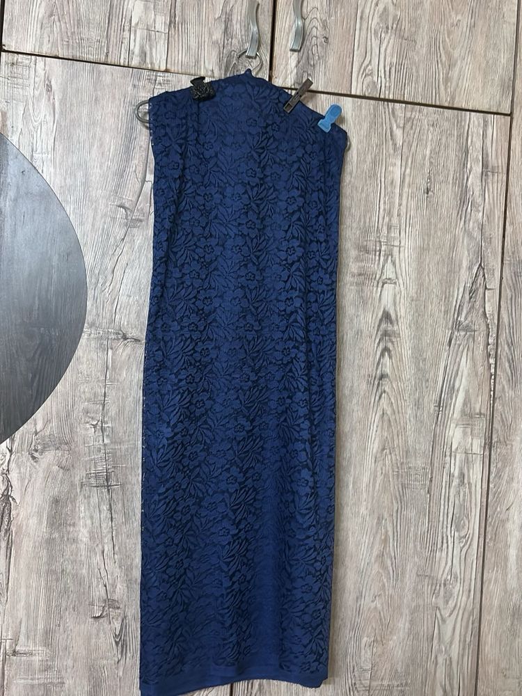 Elegant Navy Blue saree