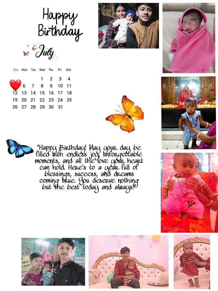 Customize Birthday Frame