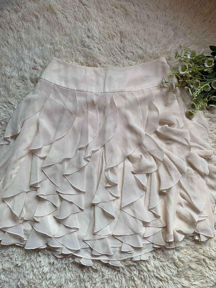 Y2k Ruffle Skirt