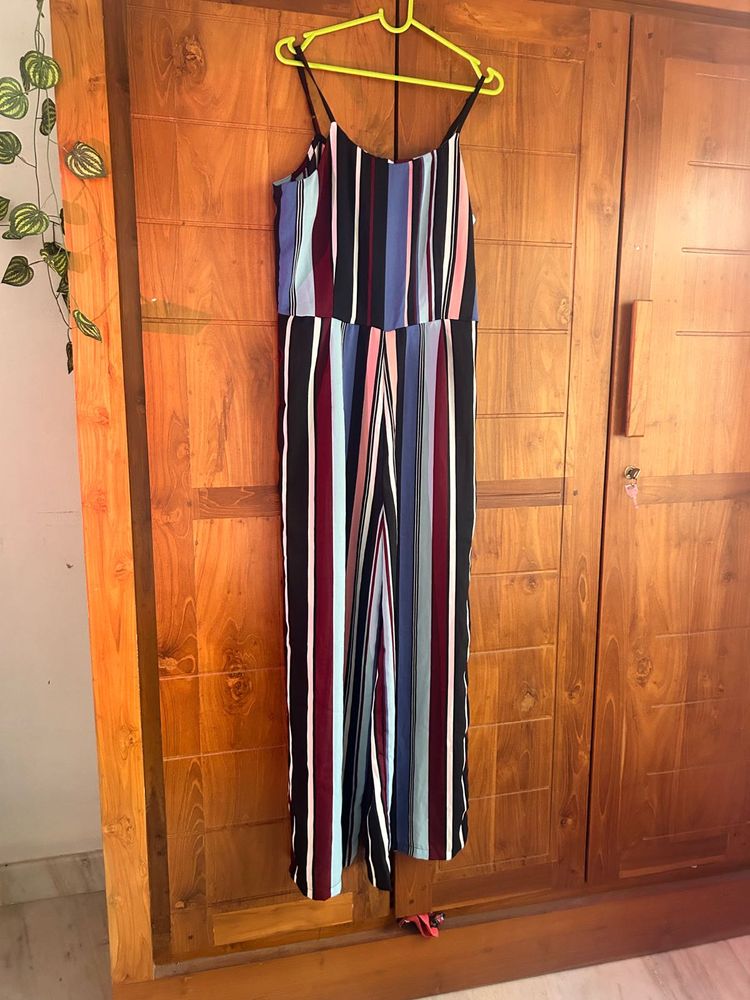 Striped Jumpsuit