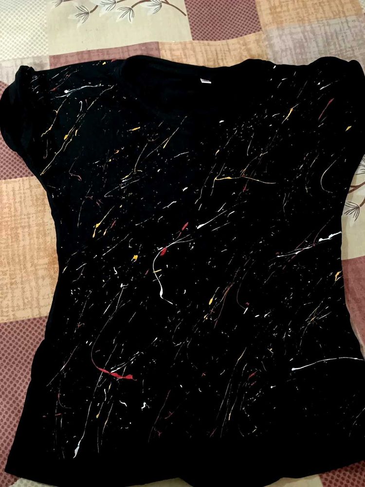 Black Graphic T-Shirt