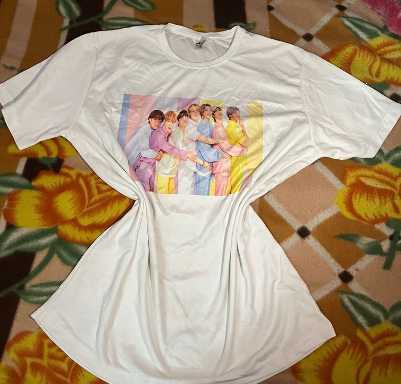 BTS Graphic Print Tee