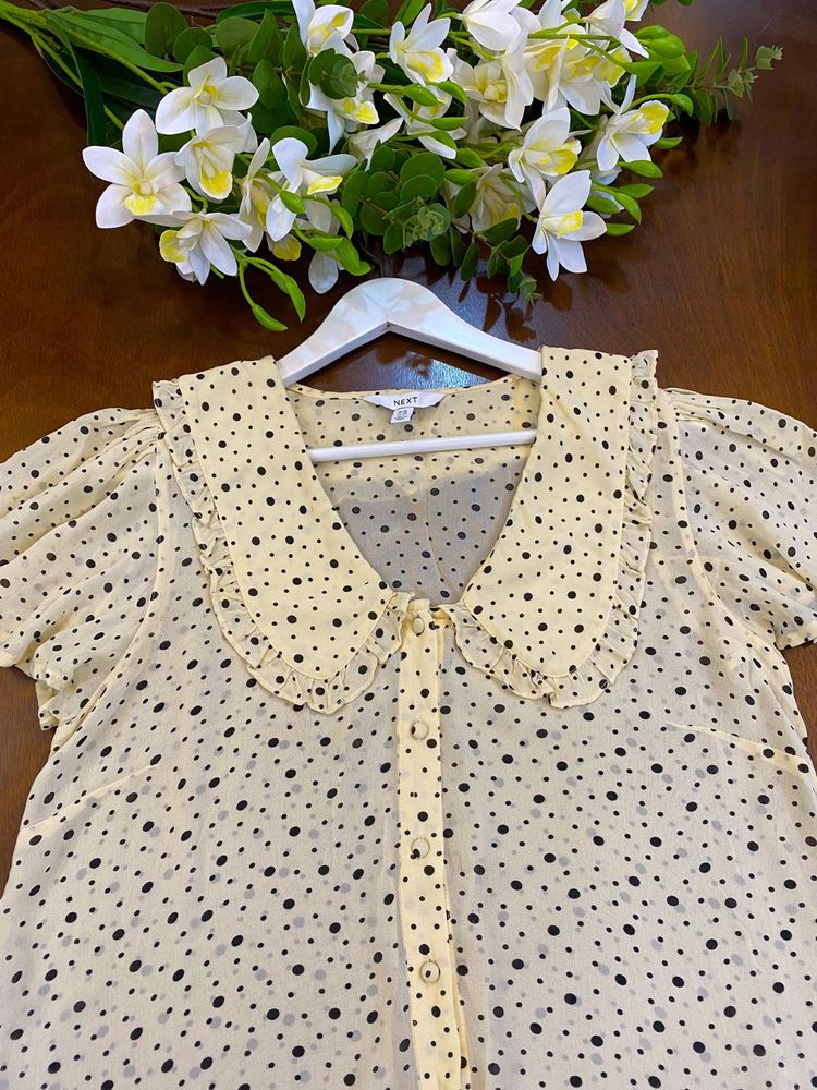 Polka Dot Blouse