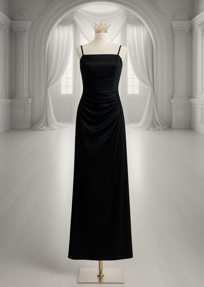 Elegant Black Maxi Dress