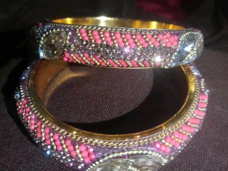Beaded Bangle Set