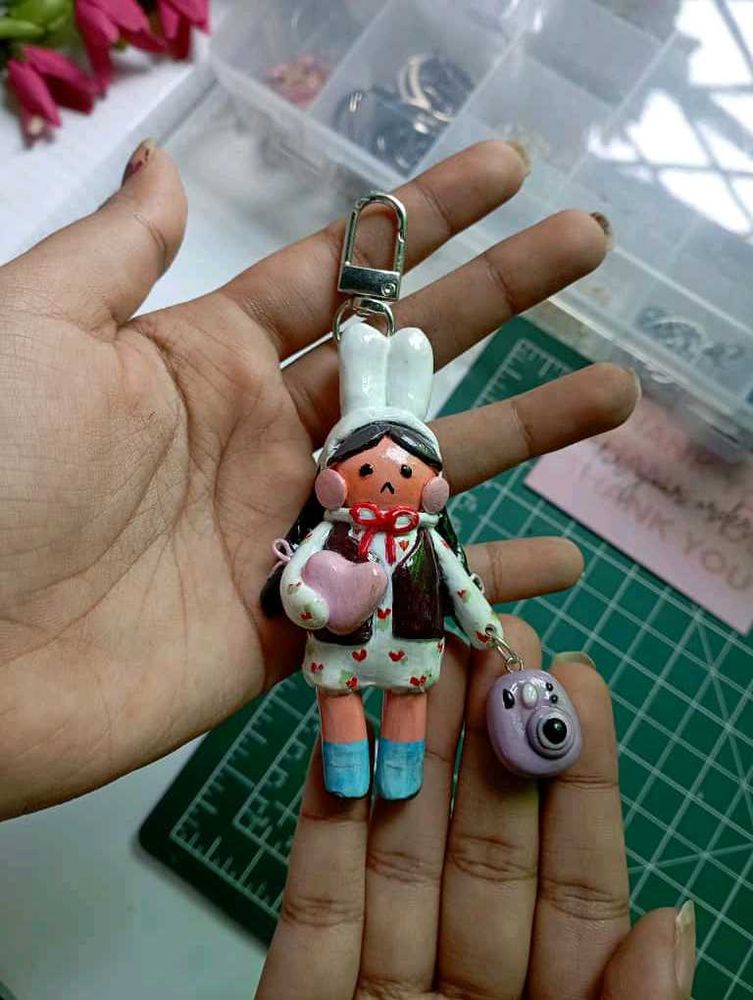 costomise doll keychains