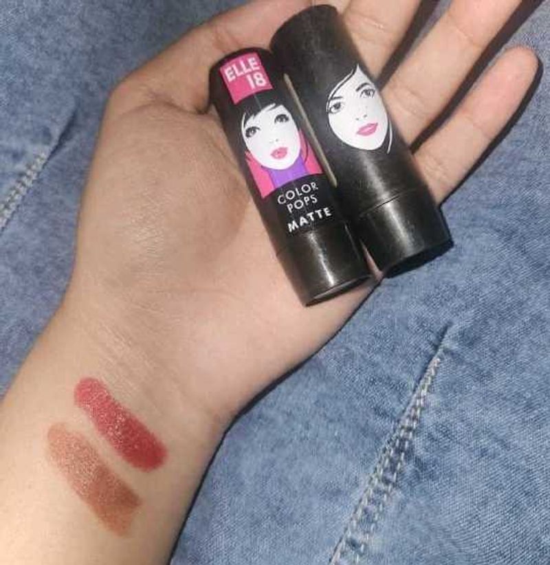 Elle 18 Color Pops Matte Lipsticks