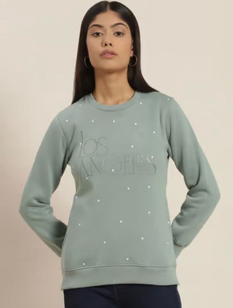 Los Angeles Embellished Sweatshirt