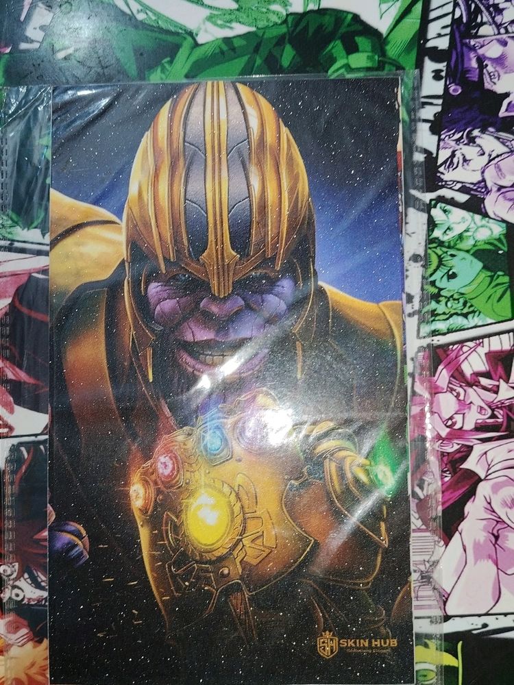 Premium Thanos Sticker For Mobile Phones