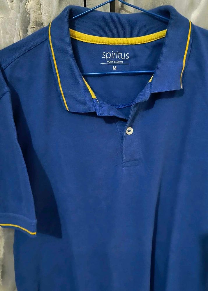 Blue Spiritus Polo Shirt