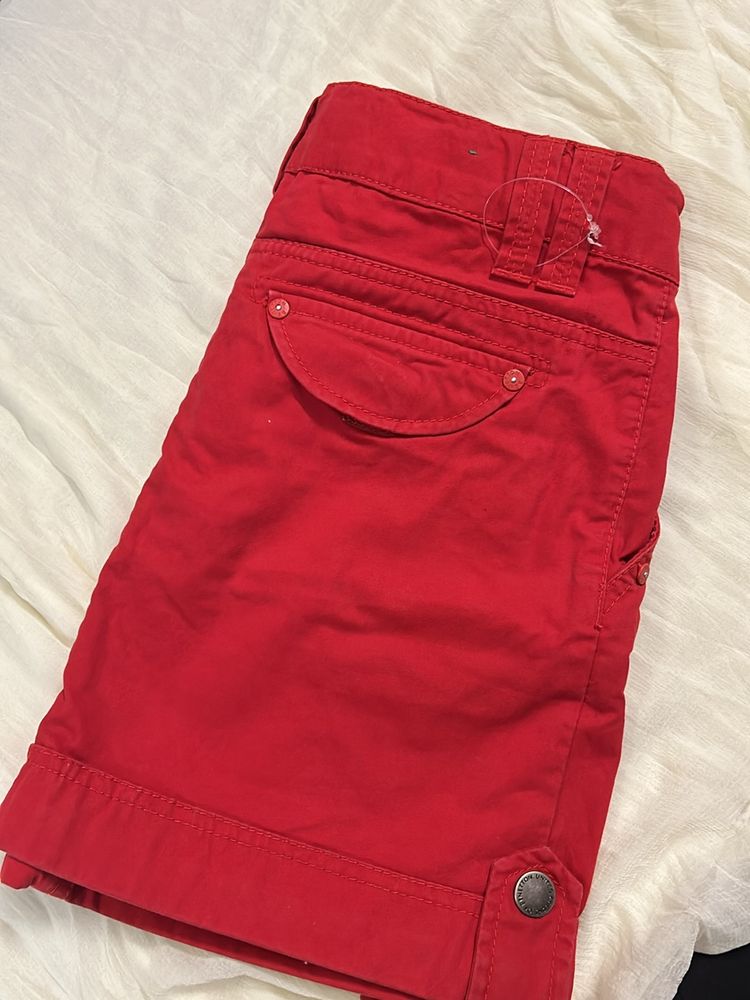Hot Red Skirt For Girls