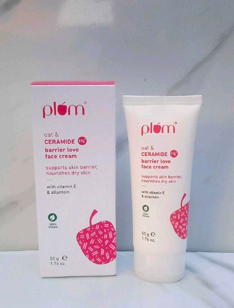 Plum Oat &amp; 1% Ceramide Barrier Love Face Cream | R