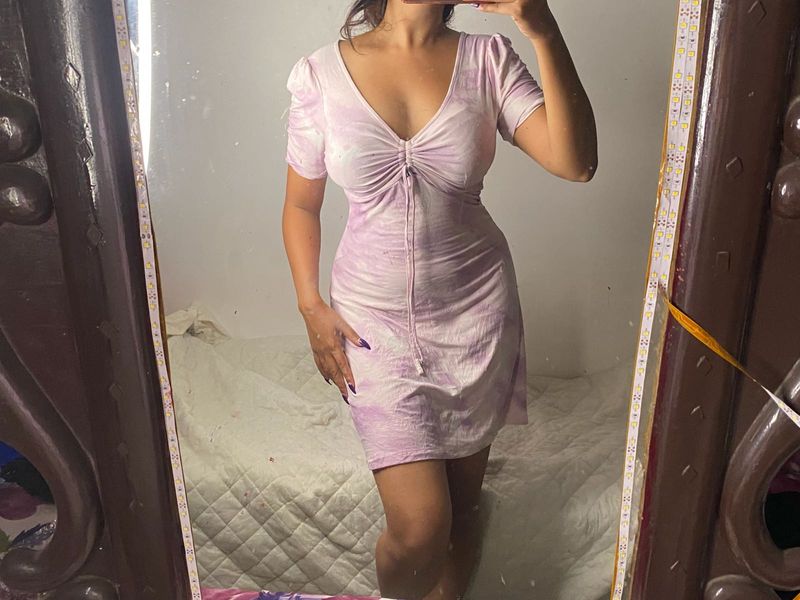 Tie-Dye Important Mini Dress