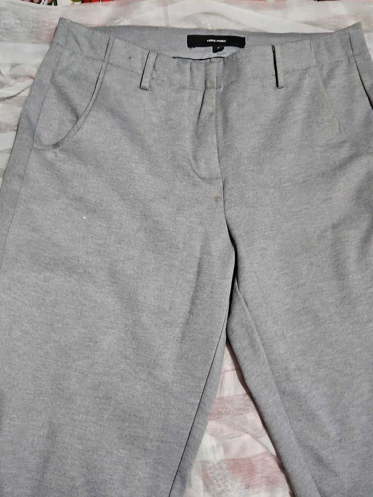 Vero Moda Gray Trousers