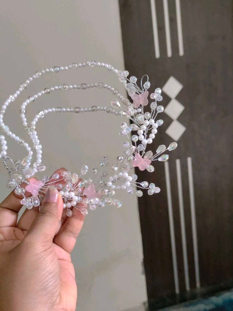 White Pearl Hair Band