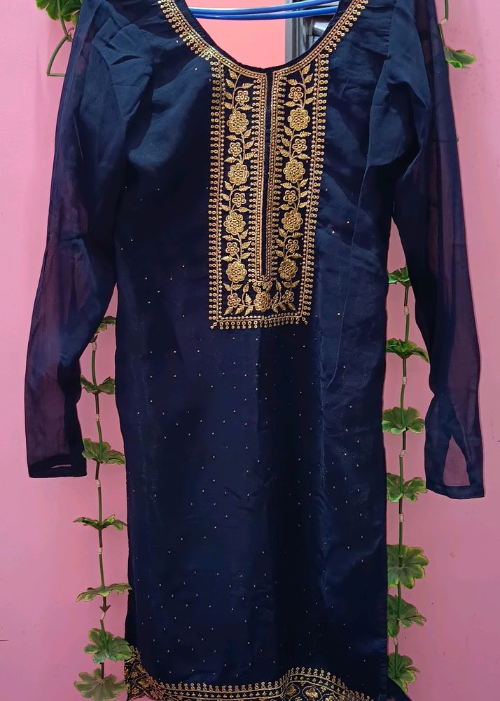 Blue Kurta