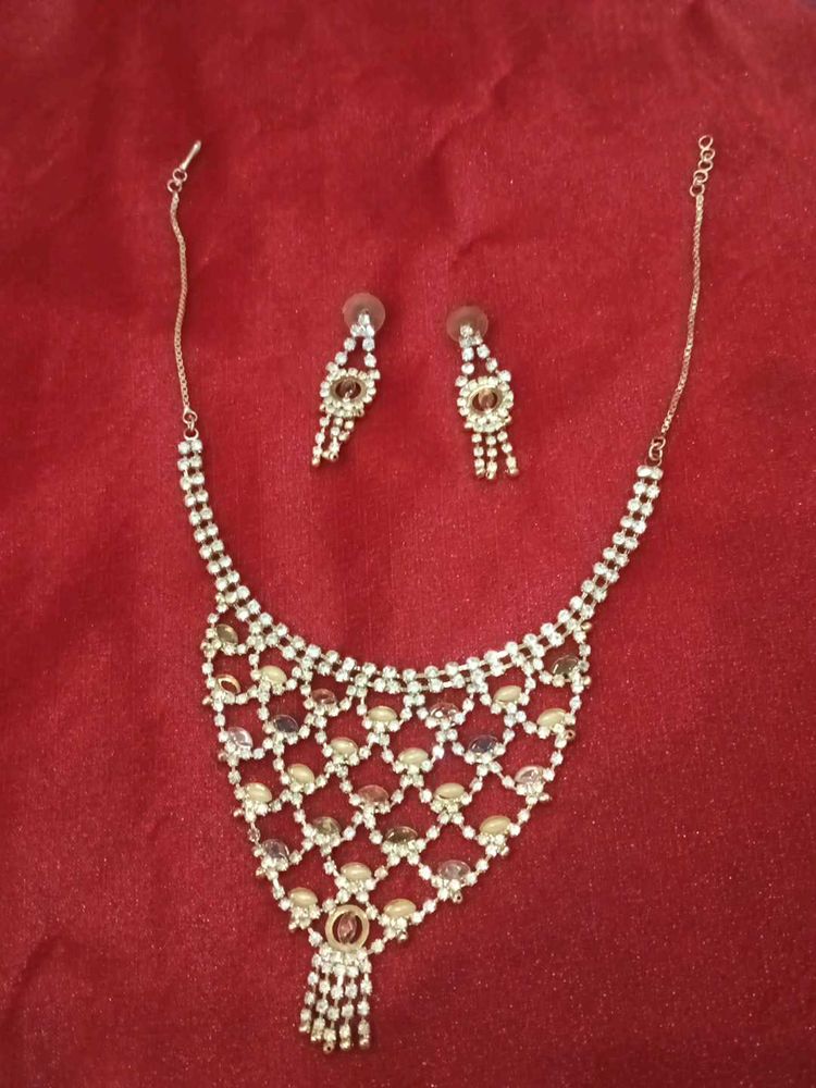 Necklace Set With Earring