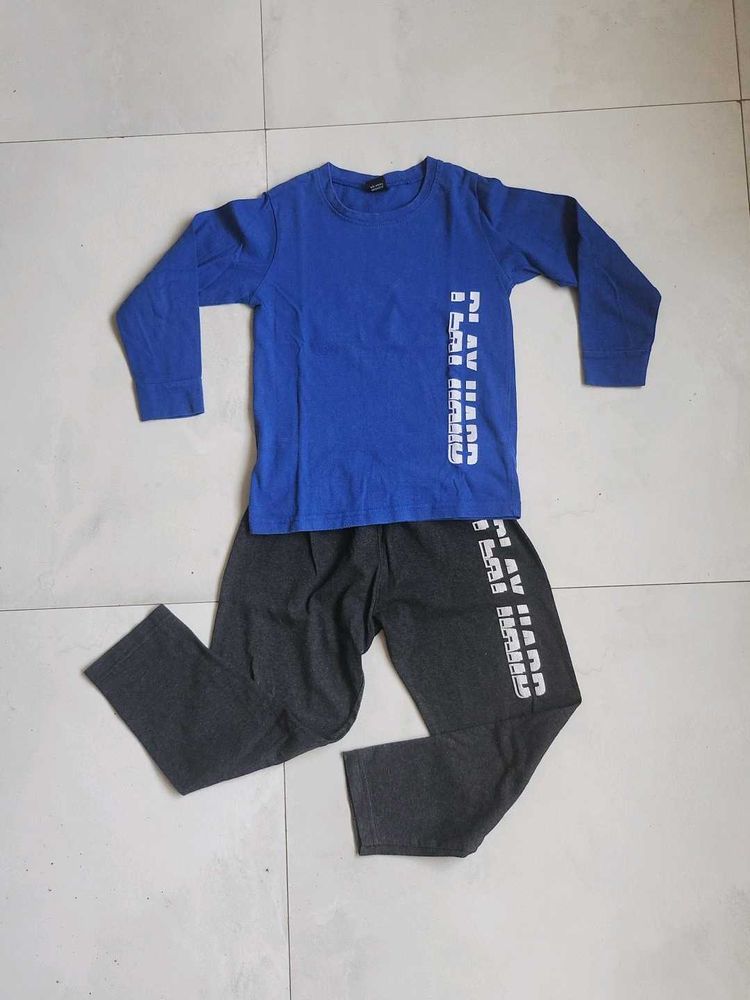 Kids&#39; &#34;Play Hard&#34; Pajama Set