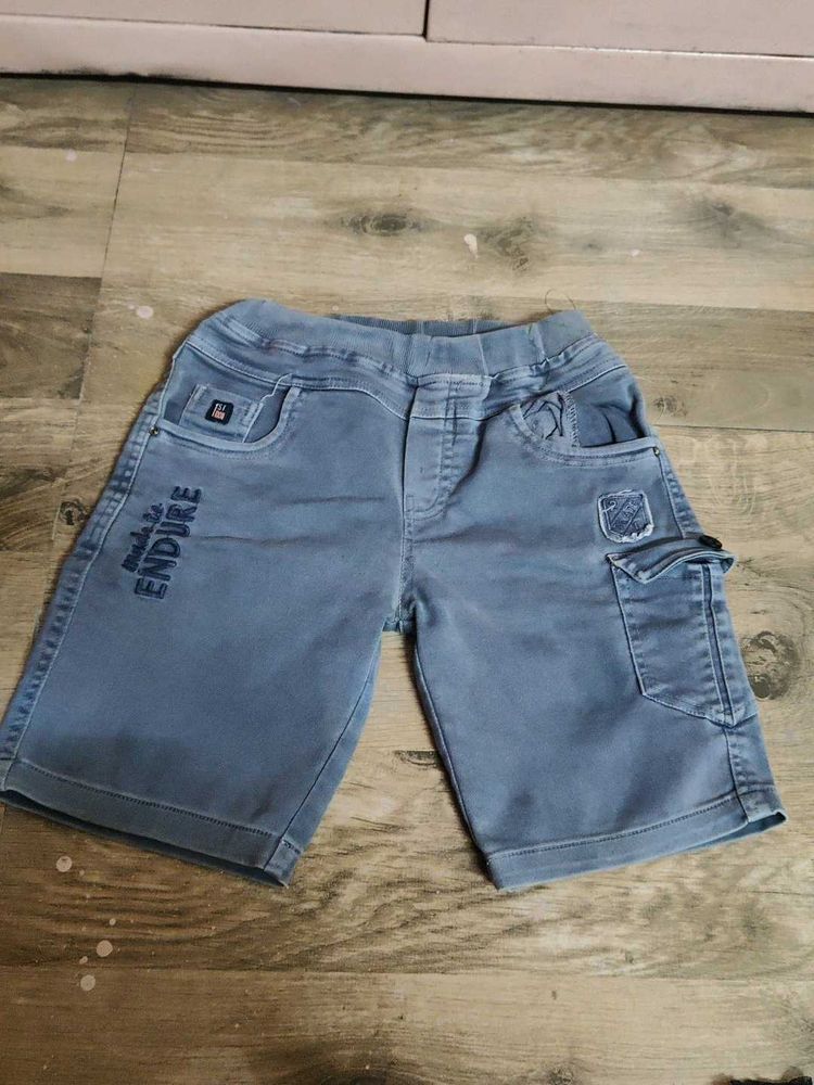 Boys Blue Denim Shorts