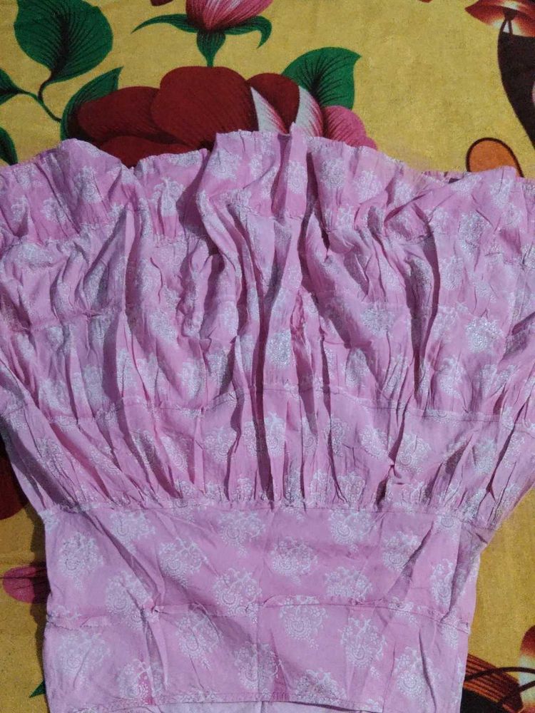 Pink skirt