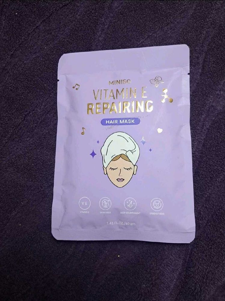 Miniso Vitamin E Hair &amp; Face Mask