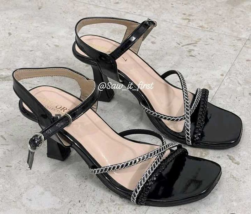 stylish Black Heels For Women
