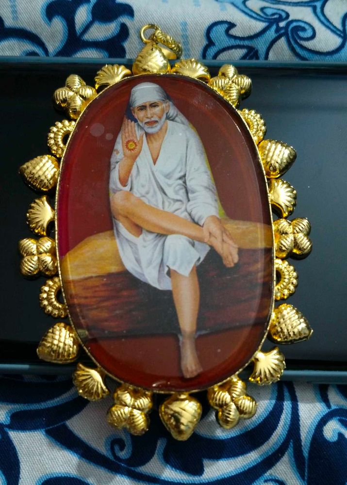 Sai Baba Gold Plated Pendant