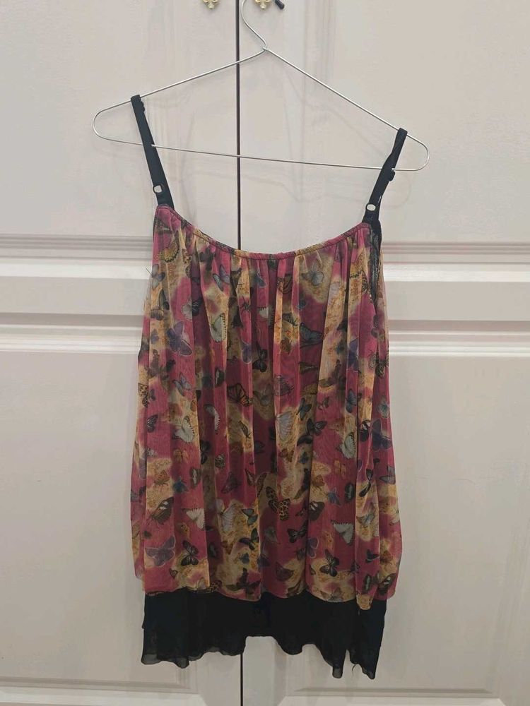 Butterfly Striped Top
