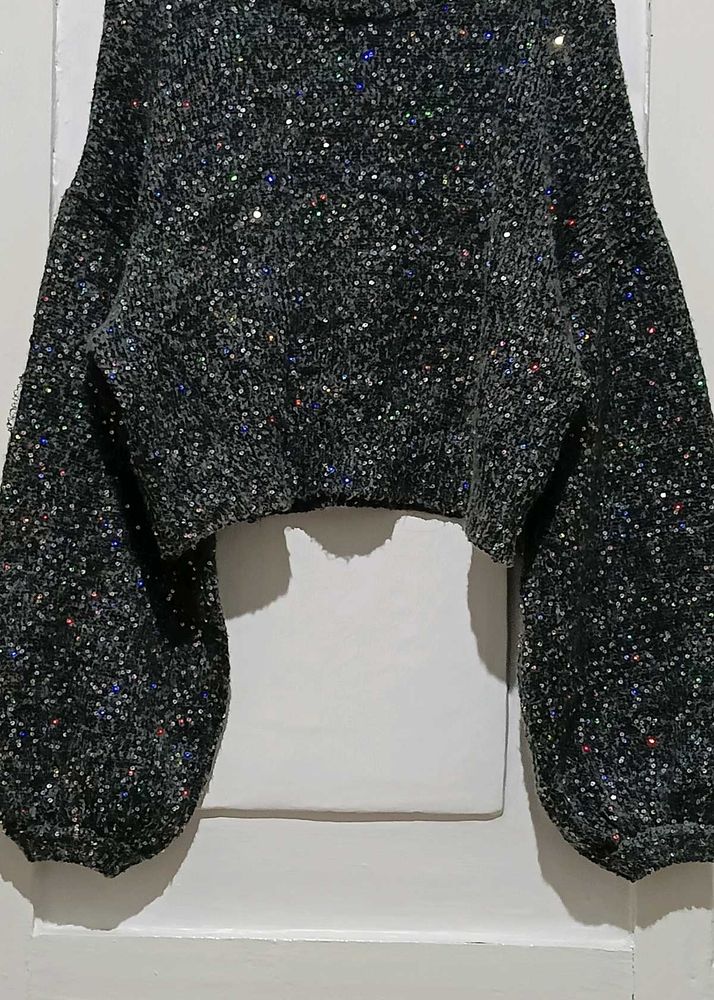 Sparkly Knit Sweater