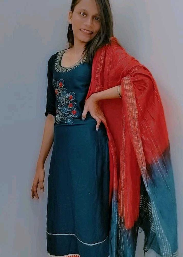 Elegant Kurta Set &amp; Dupatta